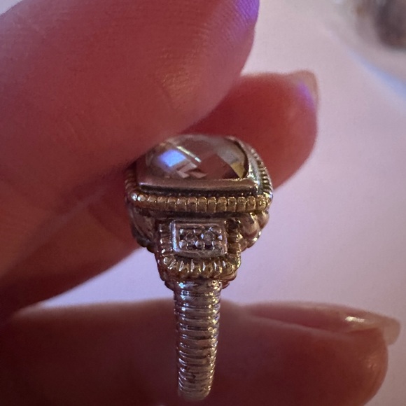 Judith Ripka Canary Crystal SS Ring - Picture 4 of 8